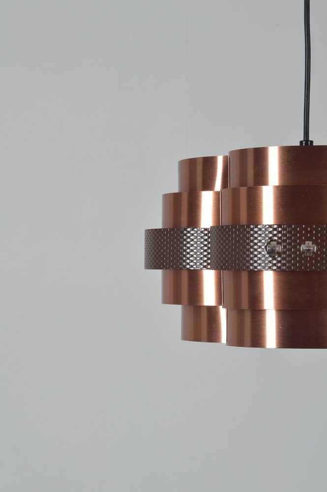 Danish P65 Hanging Lamp by Werner Schou for Coronell, 1970s