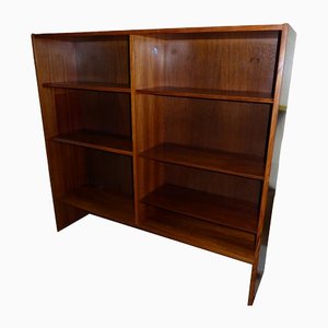 Danish Palissander Wood Bookcase Shelving Cabinet-AWL-1174768