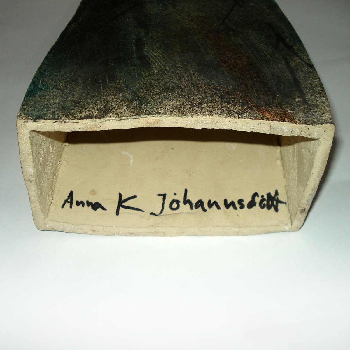 Danish Peak Ceramic Sculpture by Anna K. Johannsdottir