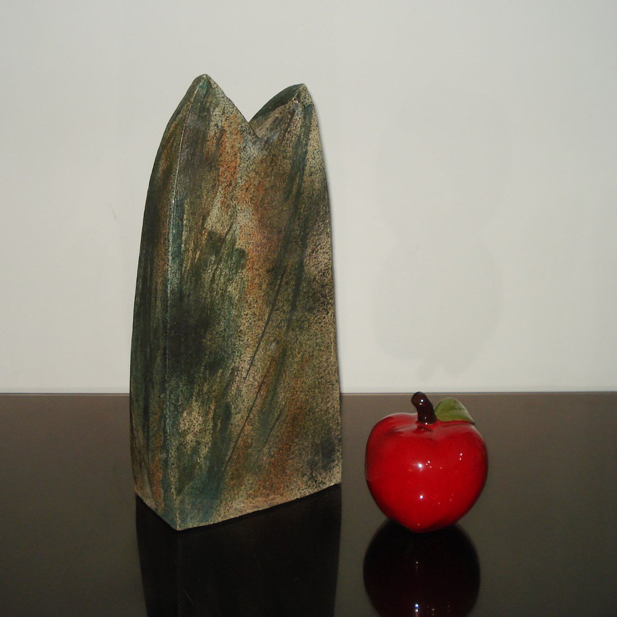 Danish Peak Ceramic Sculpture by Anna K. Johannsdottir