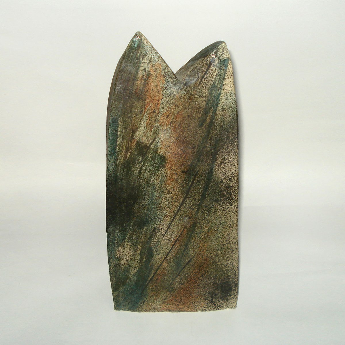 Danish Peak Ceramic Sculpture by Anna K. Johannsdottir