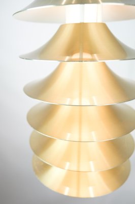 Danish Pendant Lamp in Aluminium, 1970s-UY-1446575