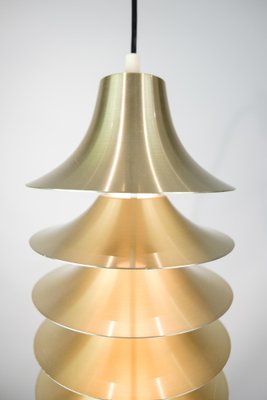 Danish Pendant Lamp in Aluminium, 1970s-UY-1446575