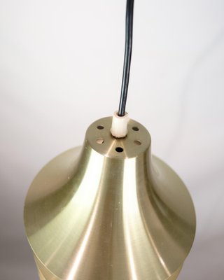 Danish Pendant Lamp in Aluminium, 1970s-UY-1446575