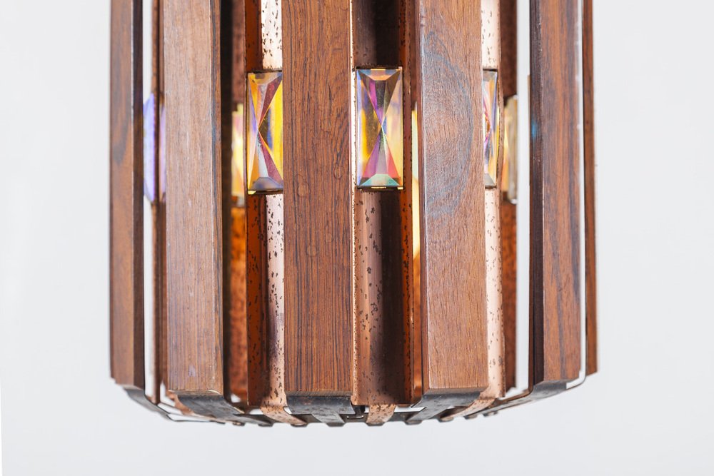 Danish Pendant Light by Werner Schou for Coronell, 1960s