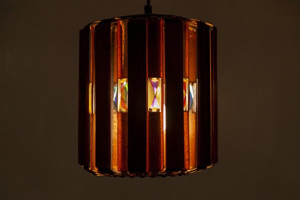 Danish Pendant Light by Werner Schou for Coronell, 1960s-QVY-1798845