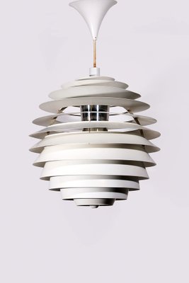 Danish PH Louvre Hanging Lamp by Louis Poulsen, 1960s-EZZ-1155624