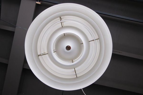 Danish PH Louvre Hanging Lamp by Louis Poulsen, 1960s-EZZ-1155624