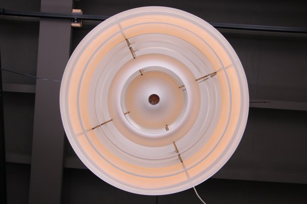 Danish PH Louvre Hanging Lamp by Louis Poulsen, 1960s-EZZ-1155624