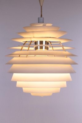 Danish PH Louvre Hanging Lamp by Louis Poulsen, 1960s-EZZ-1155624