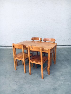 Danish Pine Chairs, 1975, Set of 4-RQV-1316842