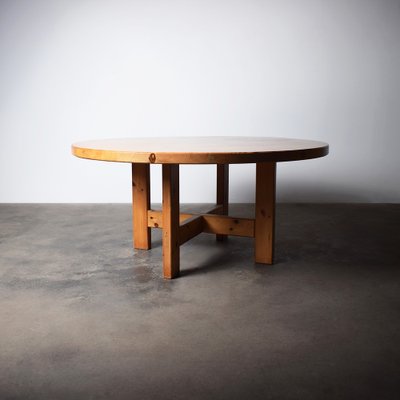 Danish Pinewood Dining Table by Ronald Wilhelmsson for Karl Andersson & Sons, 1970s-FPZ-1749673