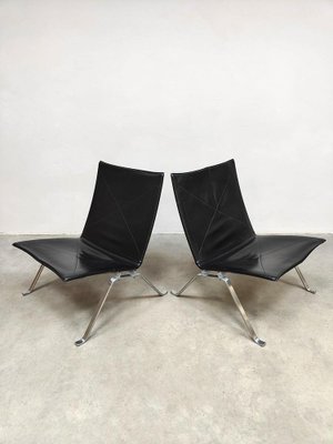 Danish PK-22 Lounge Chair by Poul Kjærholm for Fritz Hansen, 1980s-BW-1795167