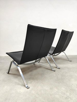 Danish PK-22 Lounge Chair by Poul Kjærholm for Fritz Hansen, 1980s-BW-1795167