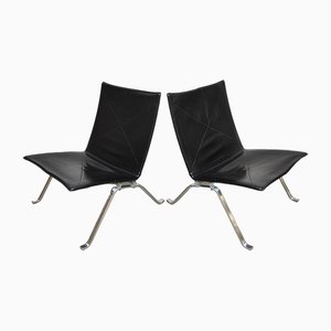 Danish PK-22 Lounge Chair by Poul Kjærholm for Fritz Hansen, 1980s-BW-1795167