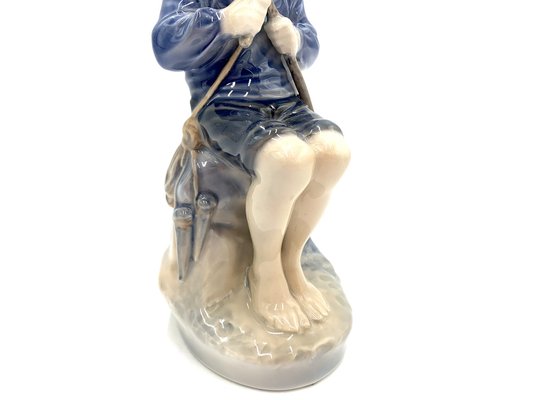 Danish Porcelain Figurine of a Boy With a Stick from Royal Copenhagen-BXB-1191294