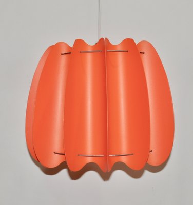 Danish Red Plastic Lamp-ROJ-1309417