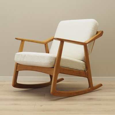 Danish Rocking Chair in Oak by H. Brockmann Petersen for Randers Furniture Factory, 1960s-VND-1259186