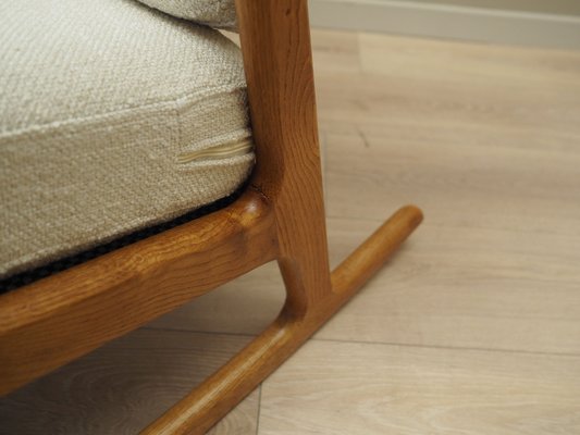 Danish Rocking Chair in Oak by H. Brockmann Petersen for Randers Furniture Factory, 1960s-VND-1259186