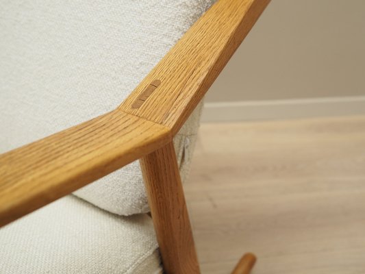 Danish Rocking Chair in Oak by H. Brockmann Petersen for Randers Furniture Factory, 1960s-VND-1259186