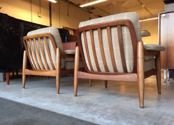 Danish Rosewood and Teak Armchair, 1960s-WSA-831249