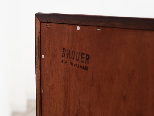 Danish Rosewood Bookcase from Brouer, 1970s-VND-1703350