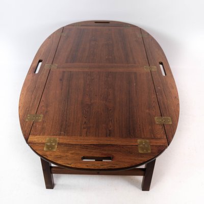 Danish Rosewood Butler's Tray, 1960s-UY-1000750