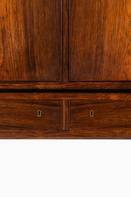 Danish Rosewood Cabinet by Ole Wanscher for A.J. Iversen, 1940s-SC-593312