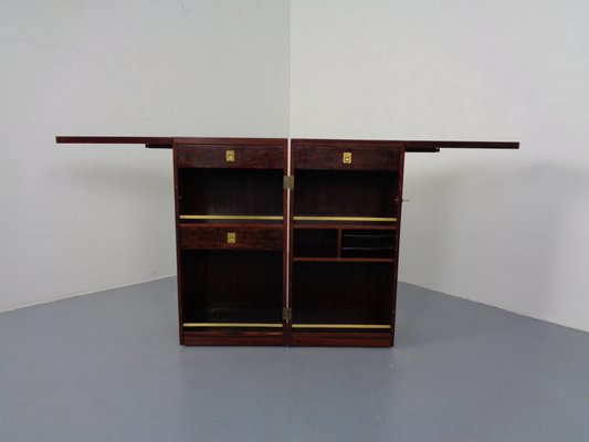 Danish Rosewood Captain's Bar by Reno Wahl Iversen for Dyrlund, 1960s-RDW-1334350