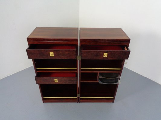 Danish Rosewood Captain's Bar by Reno Wahl Iversen for Dyrlund, 1960s-RDW-1334350