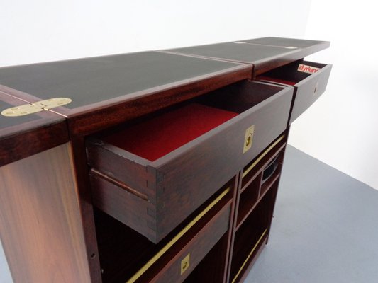 Danish Rosewood Captain's Bar by Reno Wahl Iversen for Dyrlund, 1960s-RDW-1334350