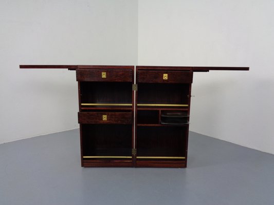 Danish Rosewood Captain's Bar by Reno Wahl Iversen for Dyrlund, 1960s-RDW-1334350