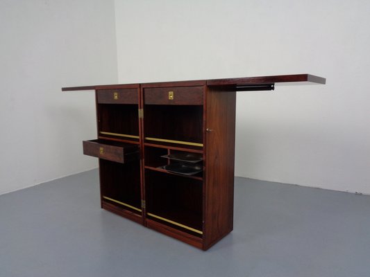 Danish Rosewood Captain's Bar by Reno Wahl Iversen for Dyrlund, 1960s-RDW-1334350