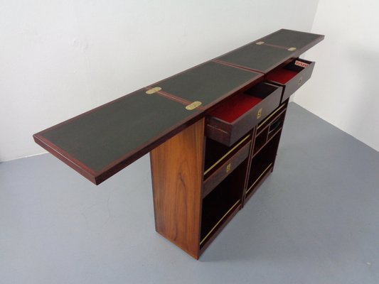 Danish Rosewood Captain's Bar by Reno Wahl Iversen for Dyrlund, 1960s-RDW-1334350