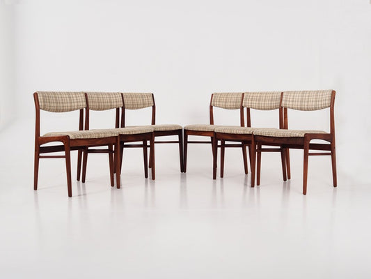 Danish Rosewood Chairs from Thorsø Møbelfabri, 1970s, Set of 6