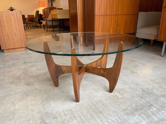 Danish Rosewood Coffee Table, 1960s-WSA-903185