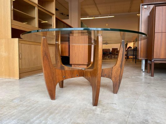 Danish Rosewood Coffee Table, 1960s-WSA-903185