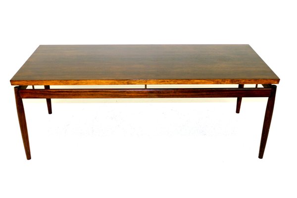 Danish Rosewood Coffee Table by Grete Jalk for France & Søn / France & Daverkosen, 1960s-GEK-672764