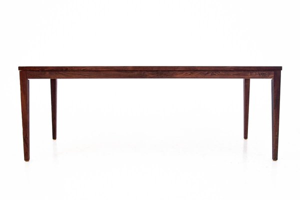 Danish Rosewood Coffee Table with Ceramic, 1960s-BXB-800670