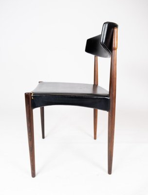 Danish Rosewood Dining Chairs, 1965, Set of 4-UY-942385