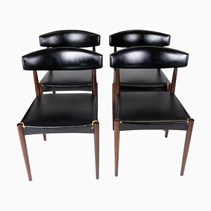 Danish Rosewood Dining Chairs, 1965, Set of 4-UY-942385