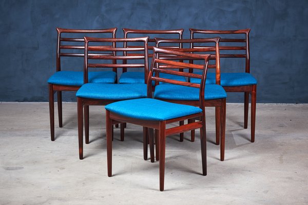 Danish Rosewood Dining Chairs by Erling Torvits for Sorø Stolfabrik, 1960s, Set of 6-ZGQ-1769575