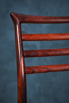 Danish Rosewood Dining Chairs by Erling Torvits for Sorø Stolfabrik, 1960s, Set of 6-ZGQ-1769575