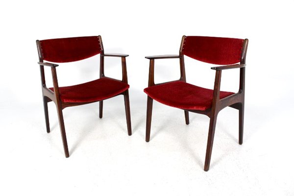 Danish Rosewood Dining Chairs by Henning Kjærnulf for Sorø Stolefabrik, 1960s, Set of 2-GEK-640825