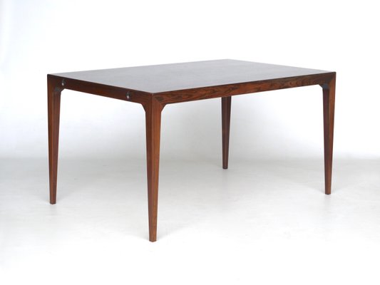 Danish Rosewood Dining Table by Poul Hundevad and Kai Winding for Hundevad & Co., 1950s-ZBW-1057975