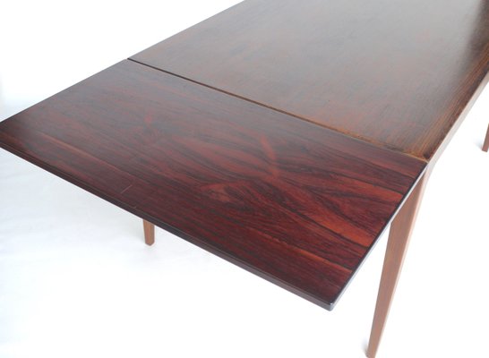 Danish Rosewood Dining Table by Poul Hundevad and Kai Winding for Hundevad & Co., 1950s-ZBW-1057975