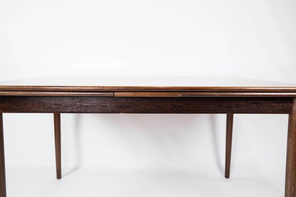 Danish Rosewood Dining Table with Extensions, 1960s-UY-1000682