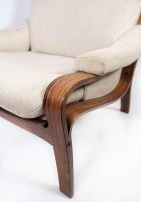 Danish Rosewood Easy Chair, 1960s-UY-1000687