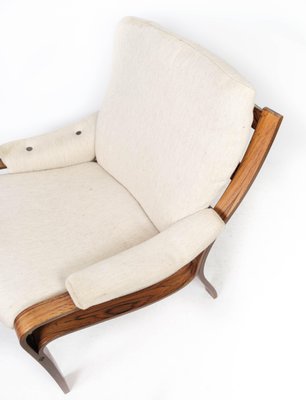 Danish Rosewood Easy Chair, 1960s-UY-1000687