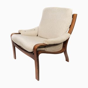 Danish Rosewood Easy Chair, 1960s-UY-1000687